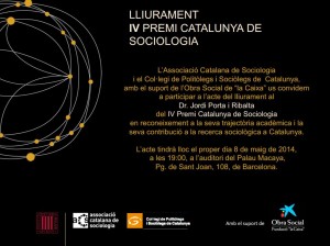 premi catalunya sociologia 2014