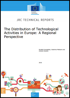 The Distribution of Technological Activities in Europe: A Regional Perspective